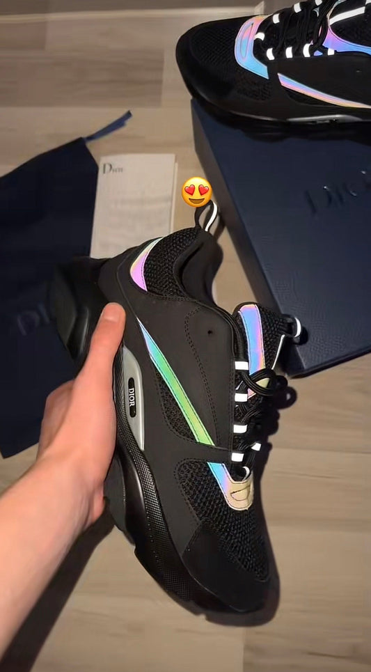 Dior B22 Black Reflective