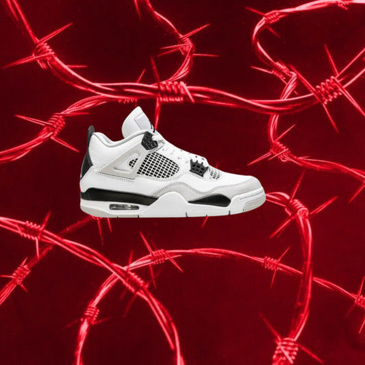 AIR JORDAN 4s Military White