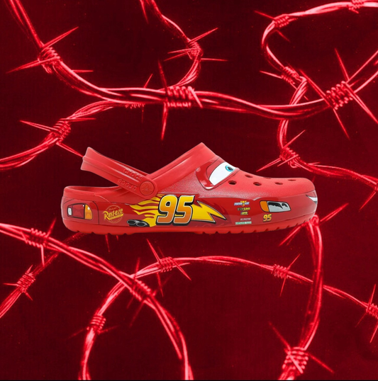Crocs Classic Lightning McQueen' clog ‘Red’ 🎈