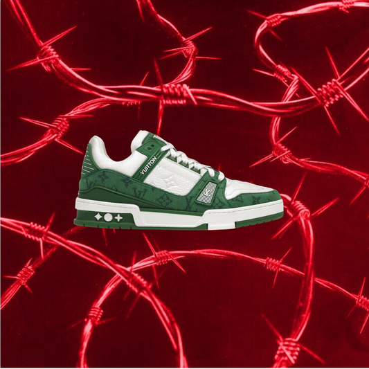 LOUIS VUITTON TRAINER GREEN