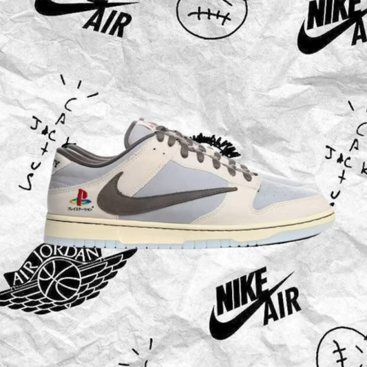 Travis scott Low X PlayStation