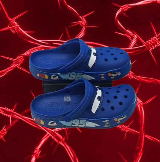 Crocs Classic Lightning McQueen' clog ‘blue’🚙🅿️