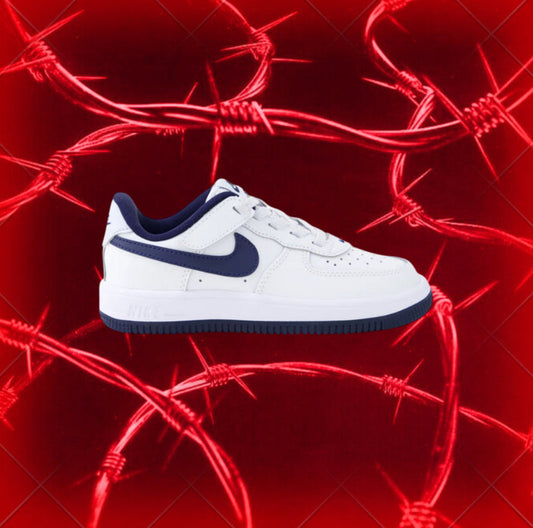 AIR FORCE ONE WHITE & NAVY BLUE