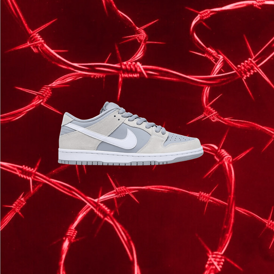 Air Dunk Low Grey & white & blue