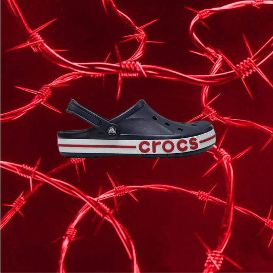 Crocs BayBand Navy & Red