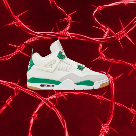 AIR JORDAN 4s Retro SB Pine Green