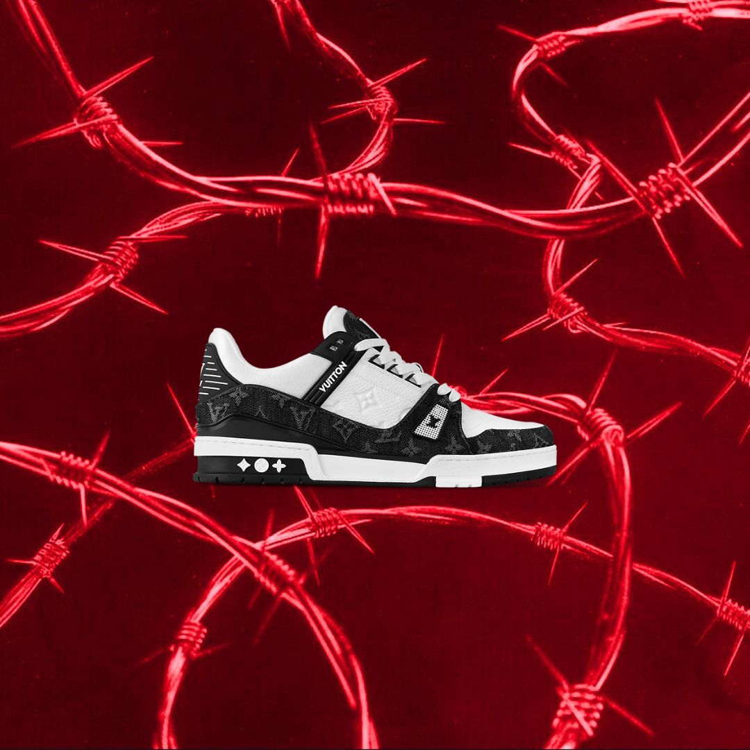 LOUIS VUITTON TRAINER BLACK