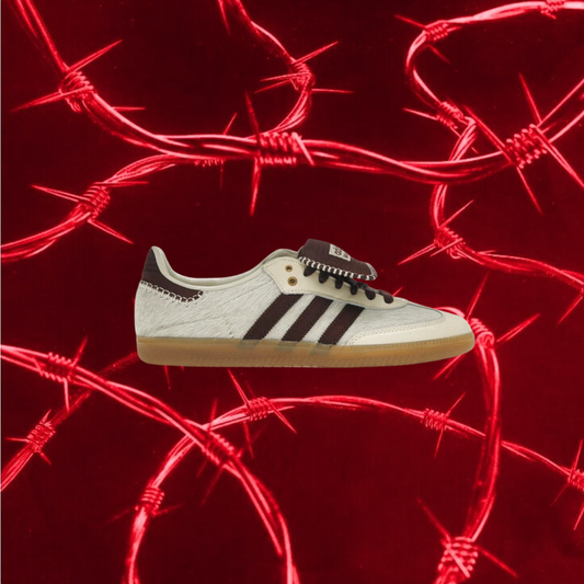 SAMBA OG X Wales Bonner Pony Tonal cream White