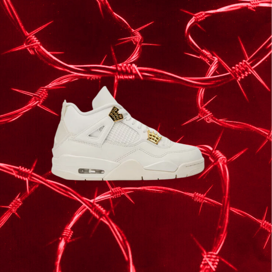 AIR JORDAN 4s Metallic Gold