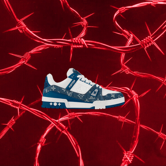 LOUIS VUITTON TRAINER BLUE