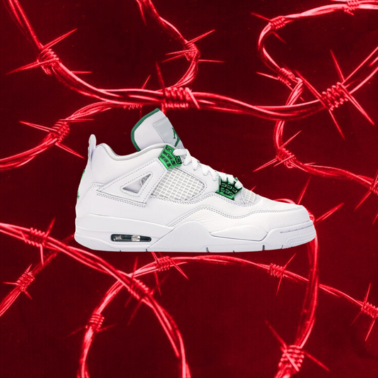 AIR JORDAN 4s Metallic Green
