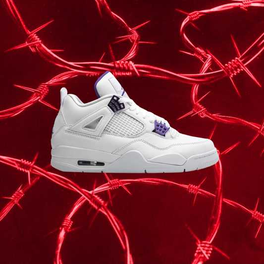 AIR JORDAN 4s Metallic Purple