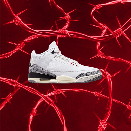 Jordan’s 3 Retro White